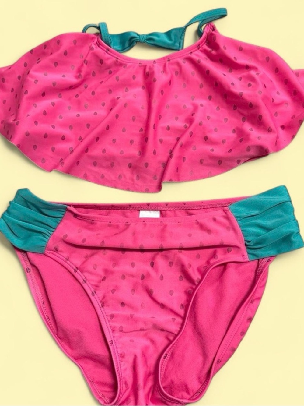 Cat & Jack Pink Polka Dot Top